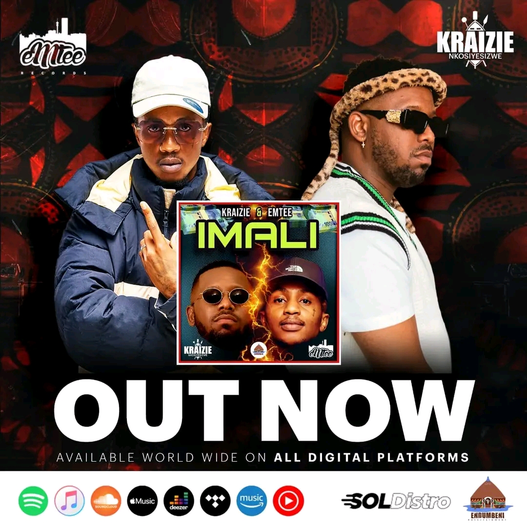Kraizie and Emtee’s thirst for success led them to collaborate on a highly anticipated song called “Imali”.