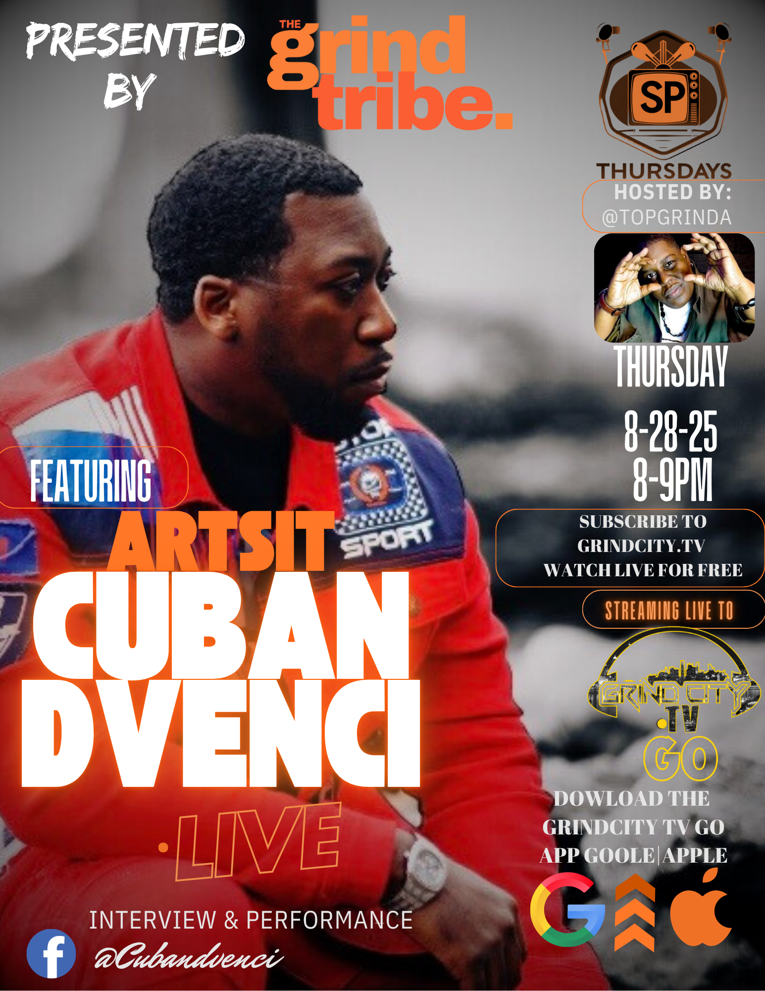 Sp Thursday – Feat Cuban DVenci – 8/28/25