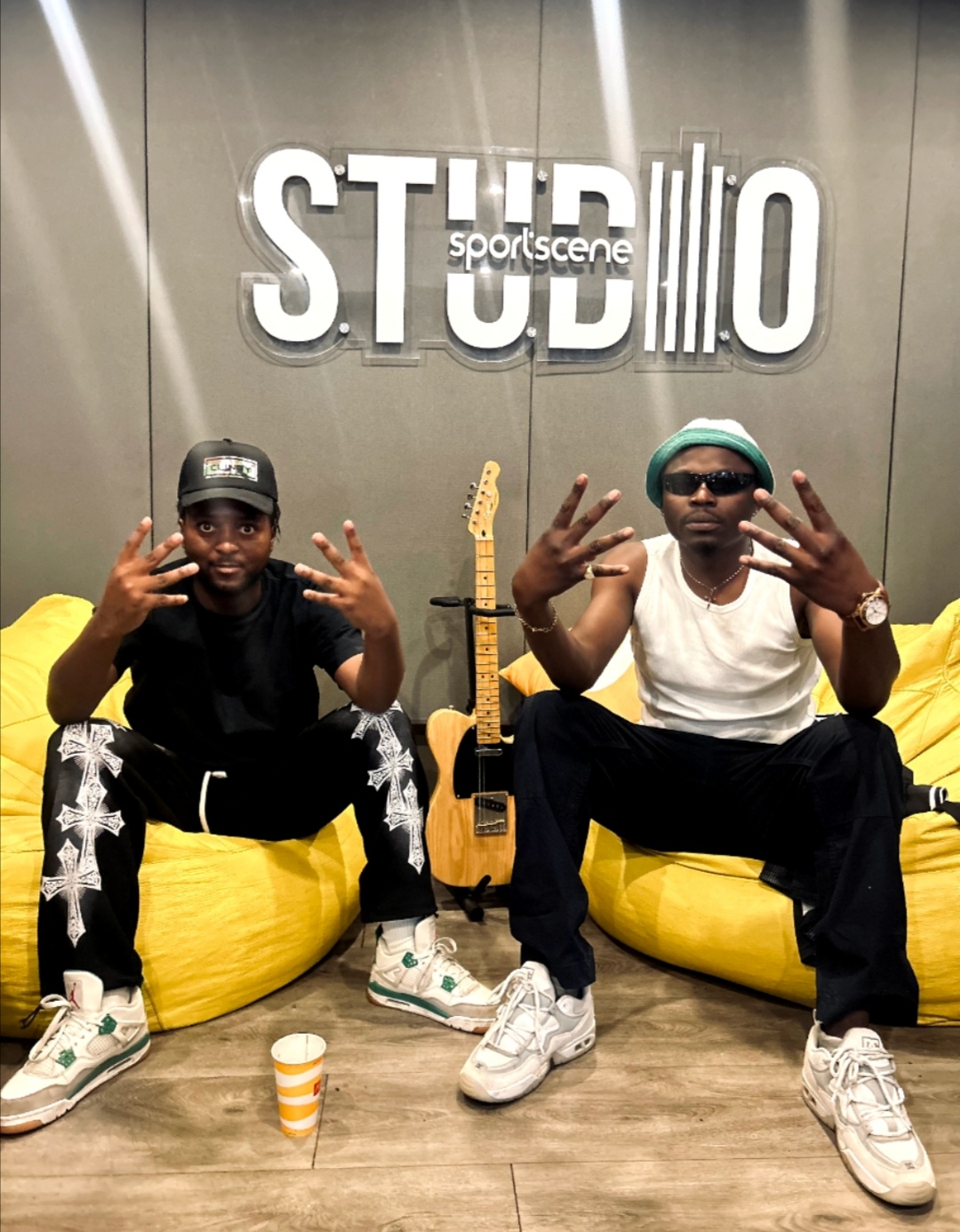 SA Hip Hop Titans Flash iKumkani & Shxngie Set the Studio Ablaze with New Collab.