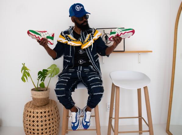 Quibell “Q” Ramantswana Unveils Sneaker Brand That Honors Heritage.