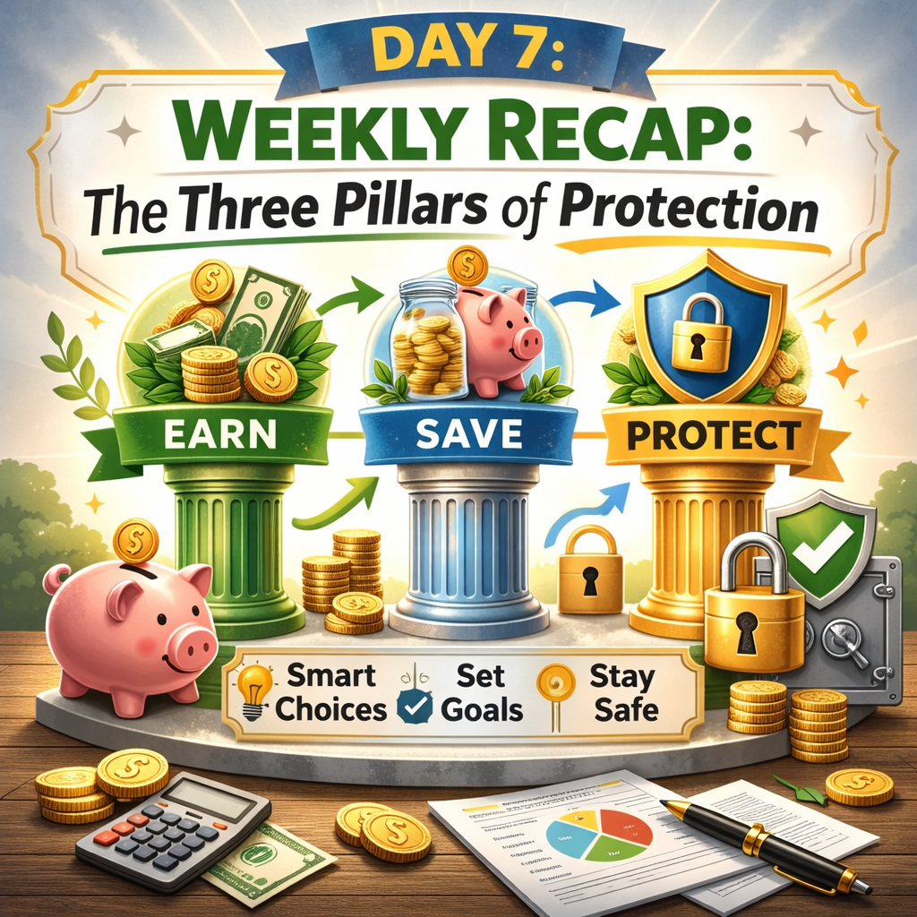Day 7: Weekly Recap: The Three Pillars of Protection