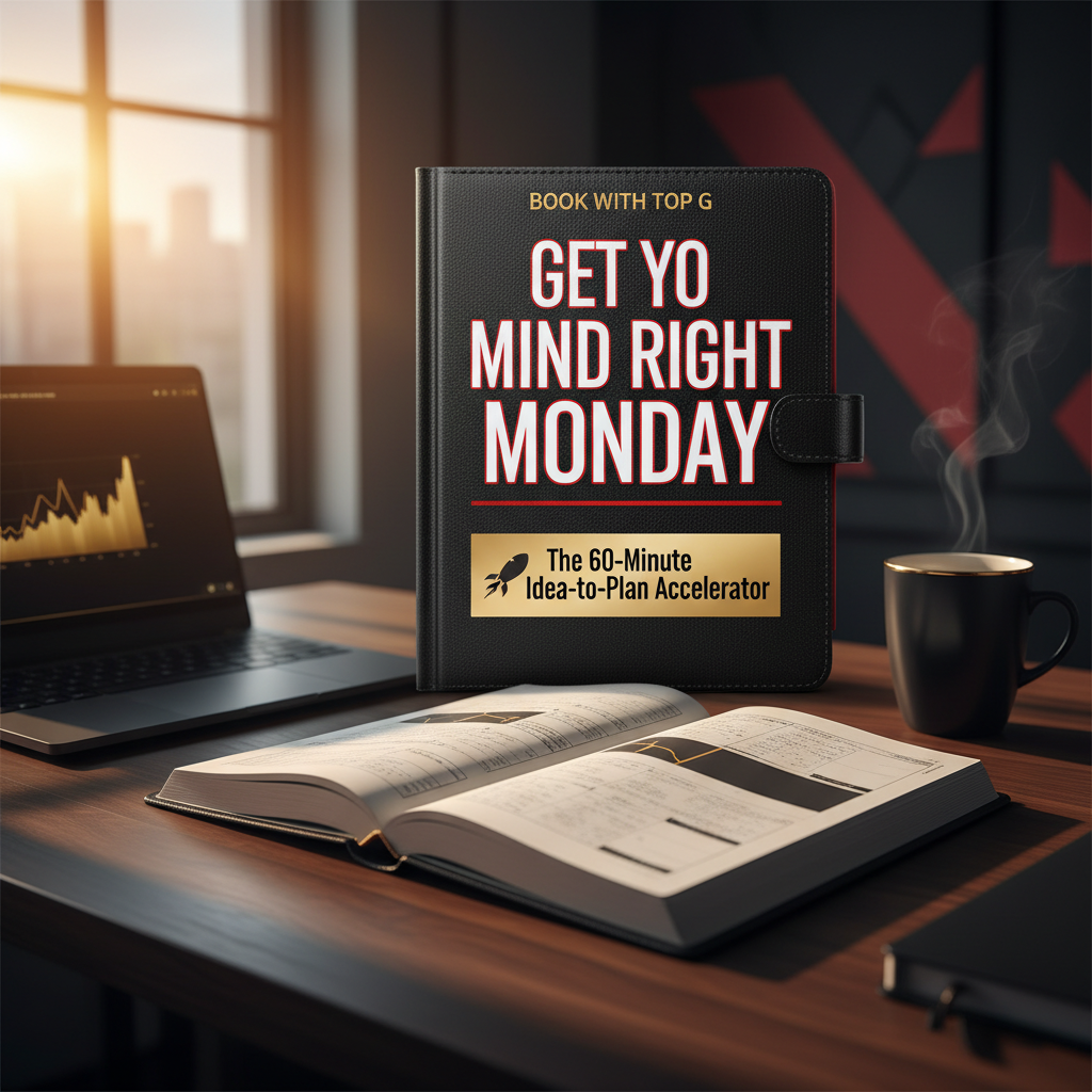 Get Yo Mind Right Monday W/ Top G – Book Now