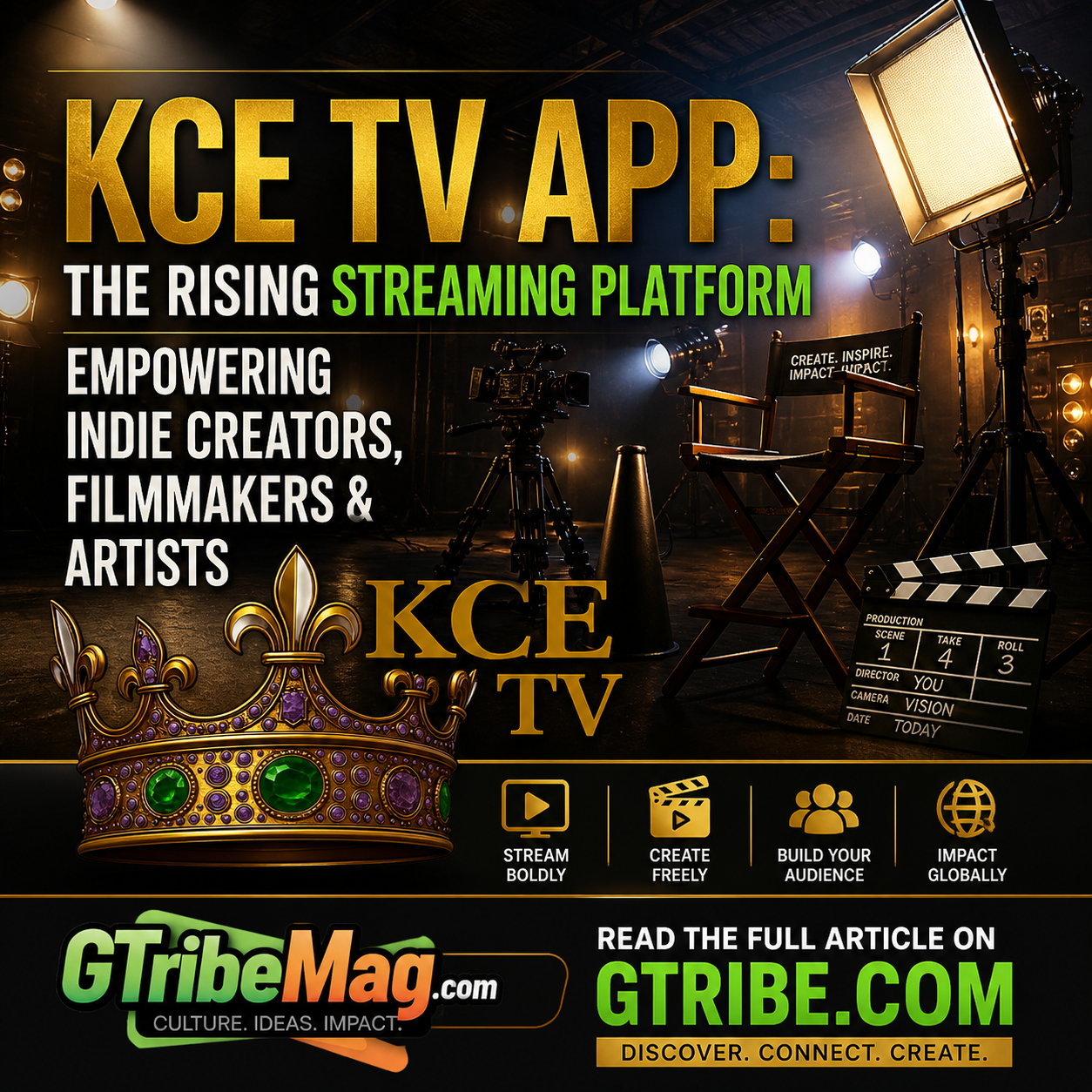 📺 KCE TV App: The Rising Streaming Platform Empowering Indie Creators, Filmmakers & Artists