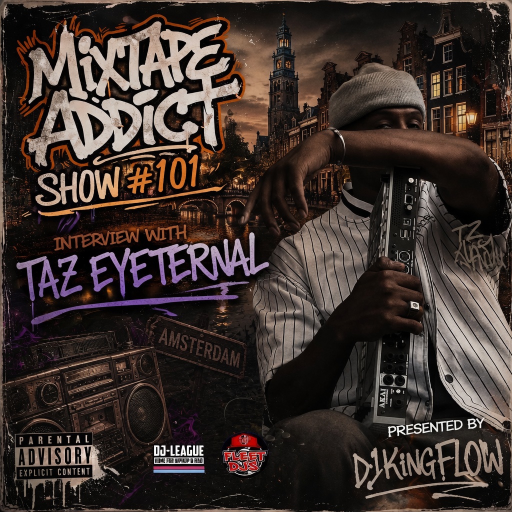 Check This weeks edition of MixTape Addict Interview with Taz Eyeternal – Presented by Dj King Flow #GTribeRadio tonight 9pm (est)