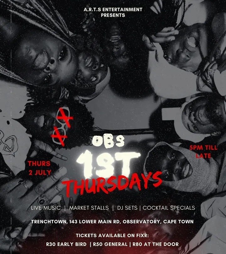 The vibrant streets of Observatory will come alive this Thursday evening as OBS 1st Thursdays returns to Trenchtown.