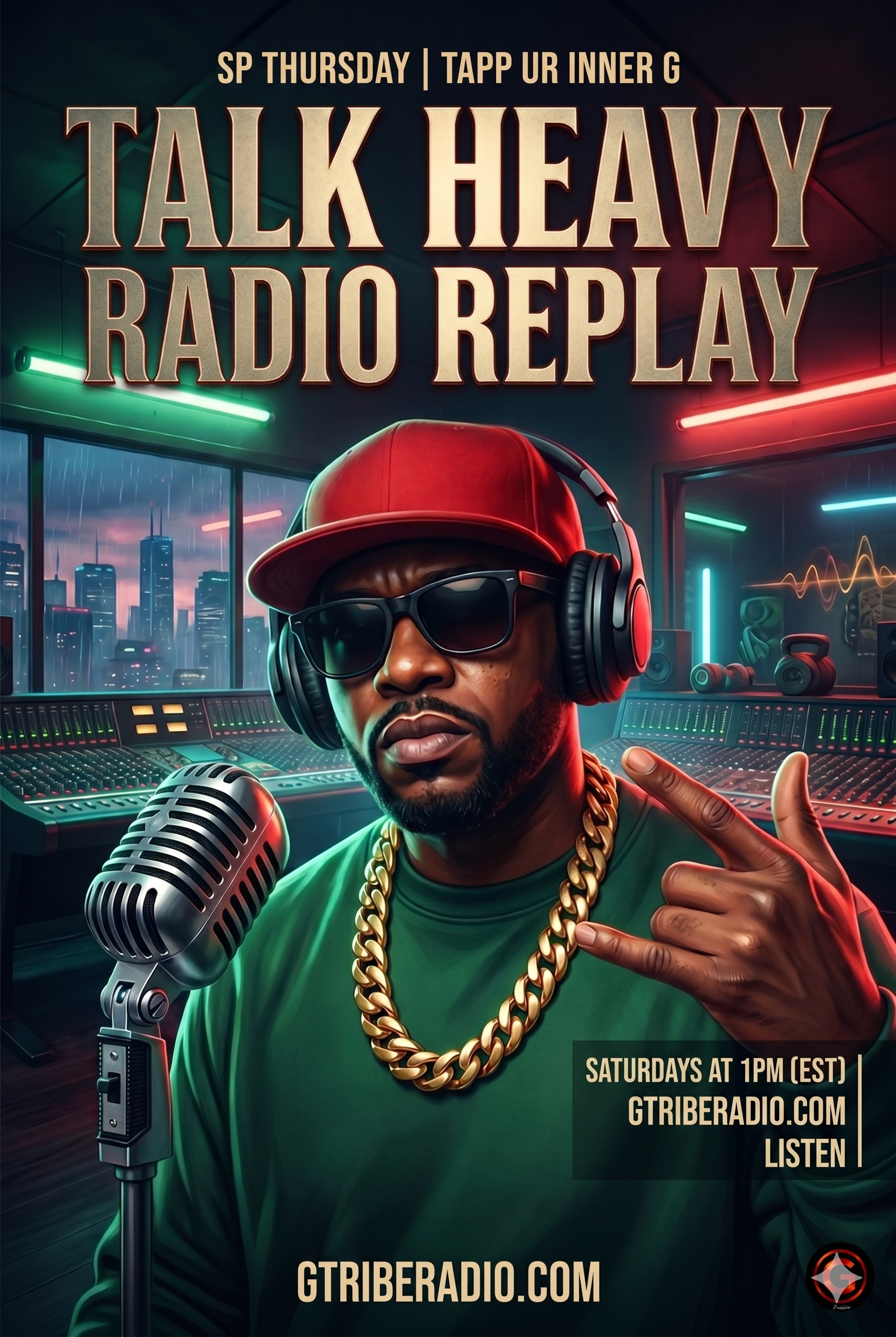 Talk Heavy – Tune in Every Sat 1pm – GTriberadio.co  – Listen the shows folks watch in GTribeTv