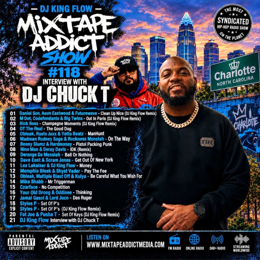 GTribeRadio.com – MixTape Addict Vol 118 – feat Dj Chuck T – Tune In Live
